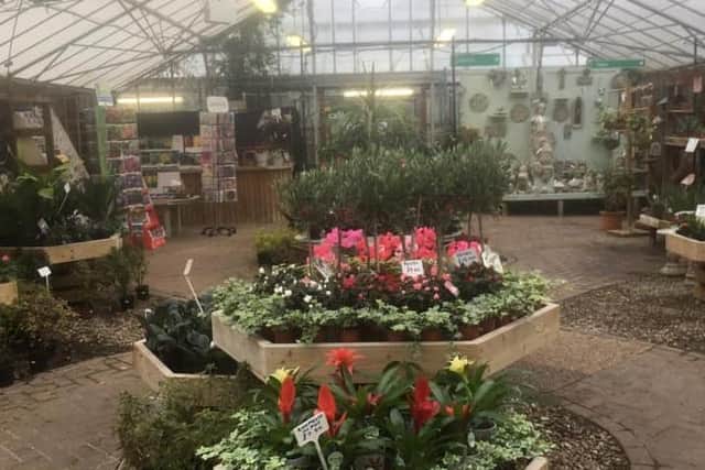 Only 14 customers will be allowed in the garden centre at any one time