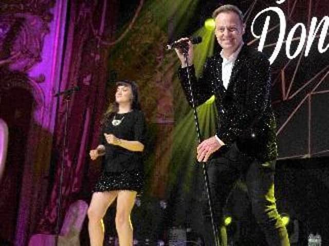 Jason Donovan performs at the BIBAs