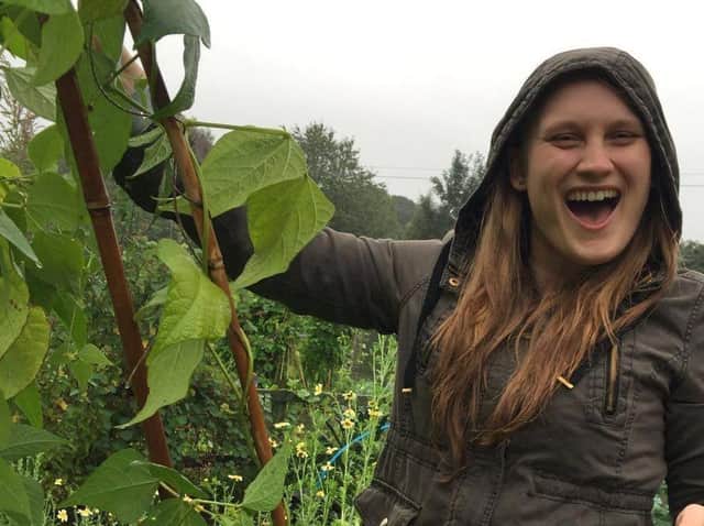 Victoria grows her own produce from her back garden in Ribbleton.