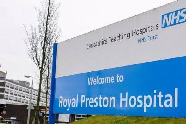 A missing 45-year-old woman who walked outof Royal Preston Hospital where she was "receiving treatment"has been found.