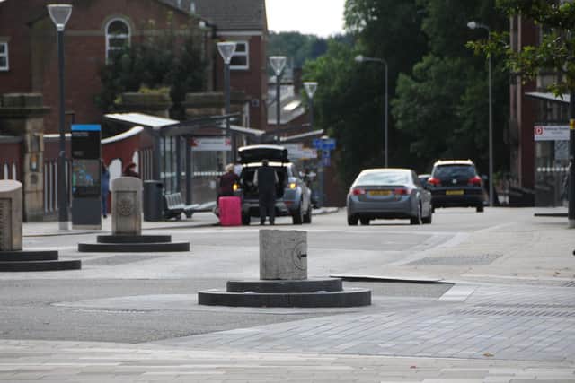 Happier times: How the Fishergate Bollard used to look