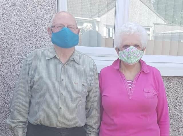 Residents have been provide with hand made face masks by Bay Leadership Academy