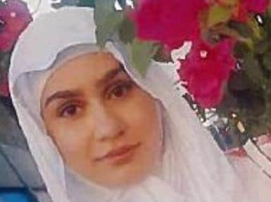 A post-mortem examination has revealed that Aya Hachem died as a result of a gunshot wound to her chest. (Credit: Lancashire Police)