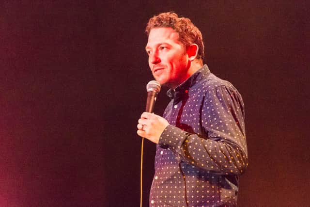Jon Richardson performs at Morecambe Winter Gardens. Picture: Keith Douglas.
