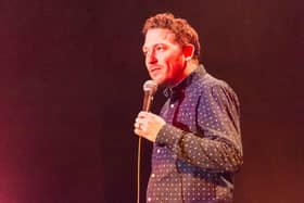 Jon Richardson performs at Morecambe Winter Gardens. Picture: Keith Douglas.