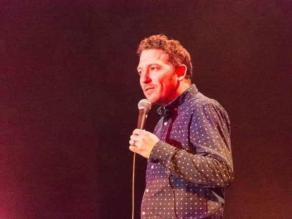 Jon Richardson performs at Morecambe Winter Gardens. Picture: Keith Douglas.