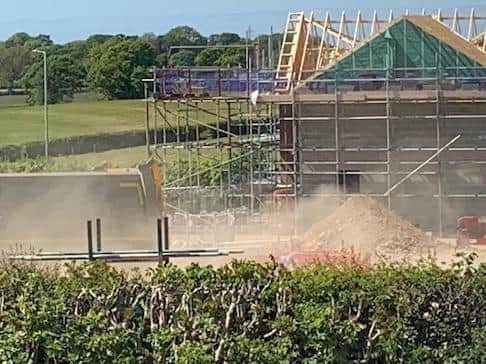 Work at Hollins Lane, Forton