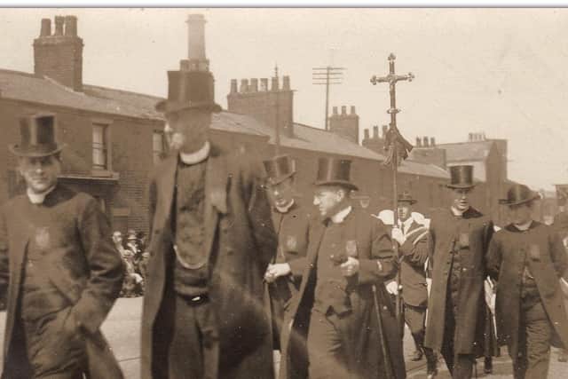 Whit Walks Procession, Preston, circa 1905