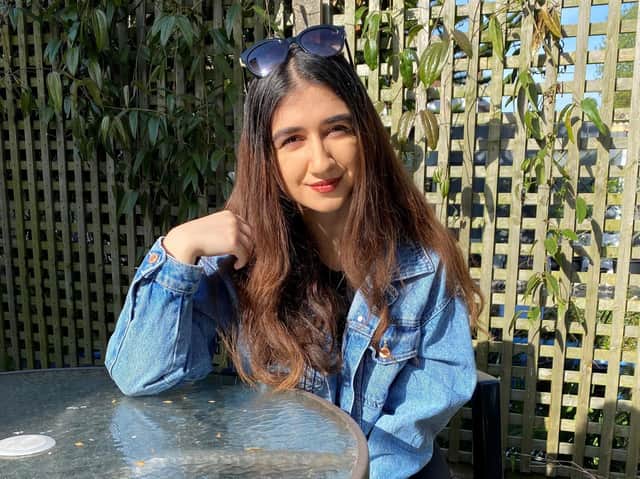 Law student Sanah Ehsan