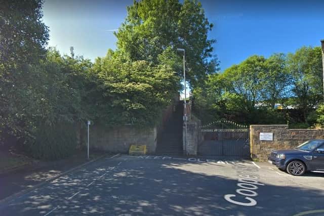 A 17-year-old girl was subjected to a violent assault as she entered the steps adjacent to Cooper Street. (Credit: Google)
