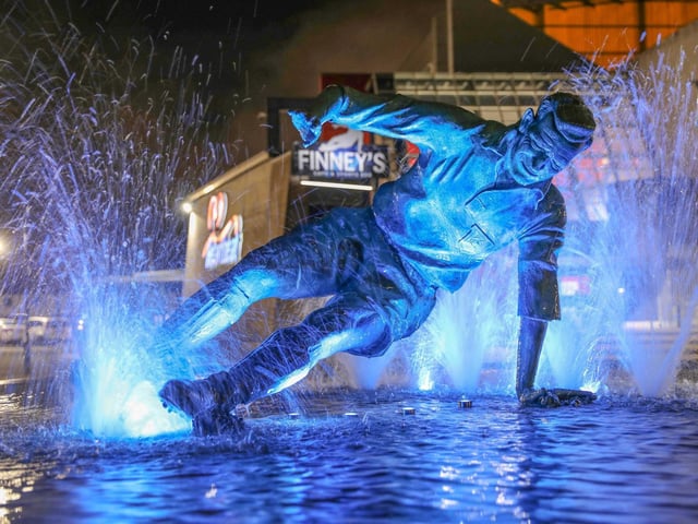 The Sir Tom Finney statue