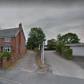 Four homes can be built on land off New Street - but the detailed designs will come later (image: Google Streetview)