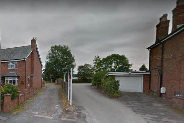 Four homes can be built on land off New Street - but the detailed designs will come later (image: Google Streetview)