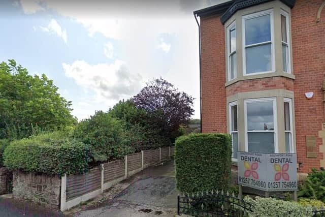 The new surgery will be built on land next to the current practice, following demolition of a bungalow (image: Google Streetview)