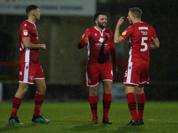 Alex Kenyon and Steve Old are two of the Morecambe players whose deals expire at the end of the season