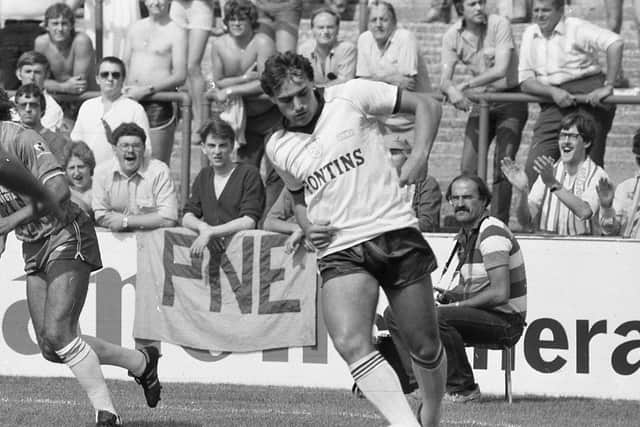 Dave Jones on his Preston debut at Bournemouth in August 1983