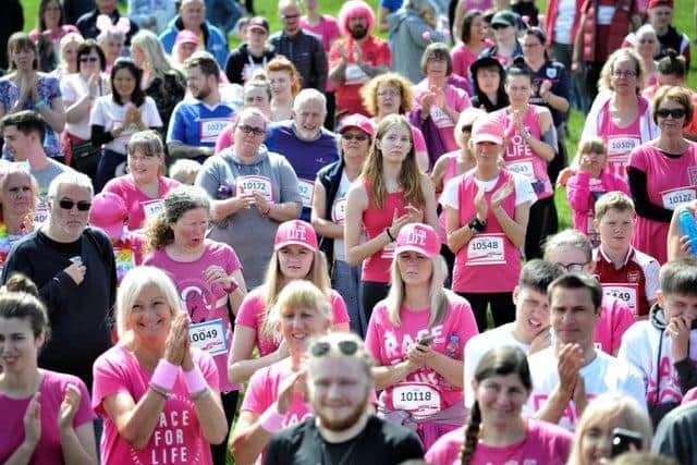 The charity's Race for Life event in Preston has been cancelled.