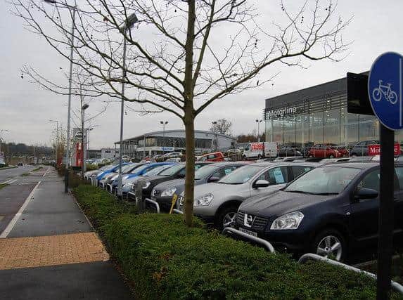 Car dealerships could see fewer customers over the next few months. Copyright: Photo  N Chadwick