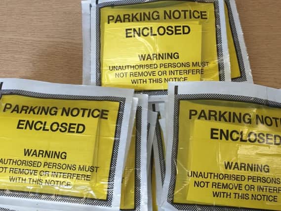 Chorley Police issued parking warnings to 40 parked cars. Photo: Chorley Police