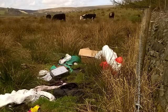 Flytipping found at Bolton's Longworth Clough