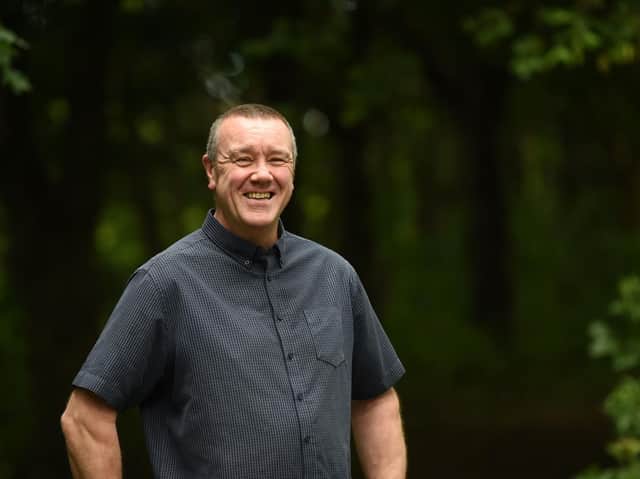 Chorley man Simon Ashworth used exercise to help beat depression after his business collapsed.