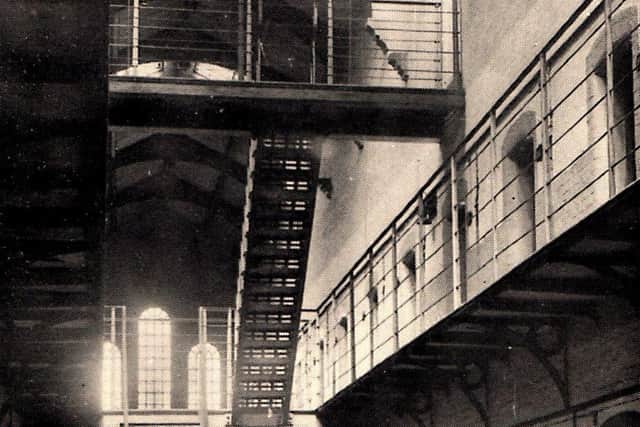 Inside Preston Prison after its closure in 1938