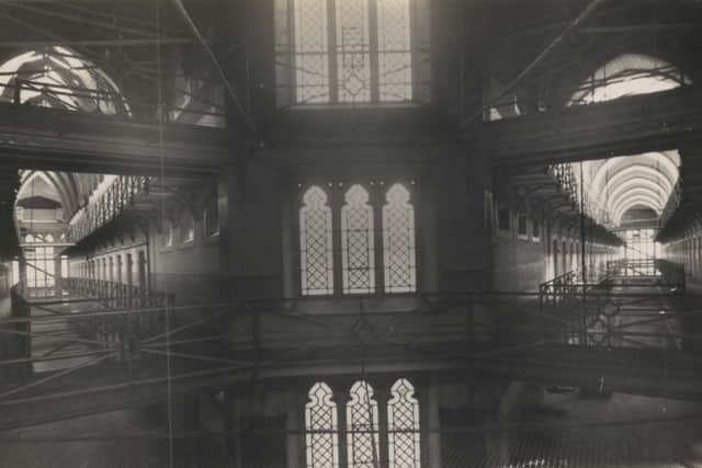Halls of Preston Prison in 1938