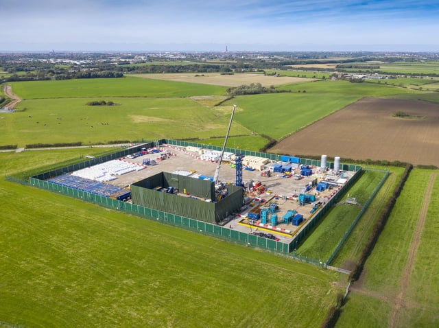 The Preston New Road fracking site