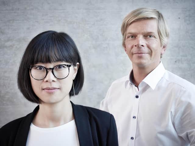 ProfFlorian Bauer from Lancaster University Management School (pictured right) andDr Mai Anh Dao from MADiscover.