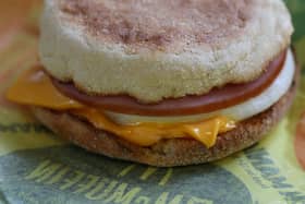 A McDonald's Egg McMuffin