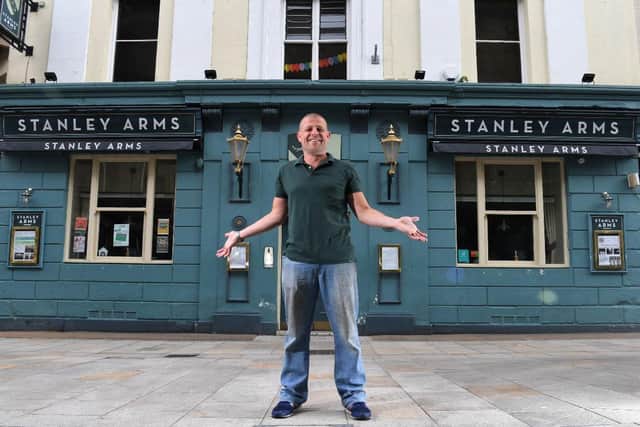 Paul Butcher, landlord of the Stanley Arms, said his pub is facing an uncertain future due to coronavirus