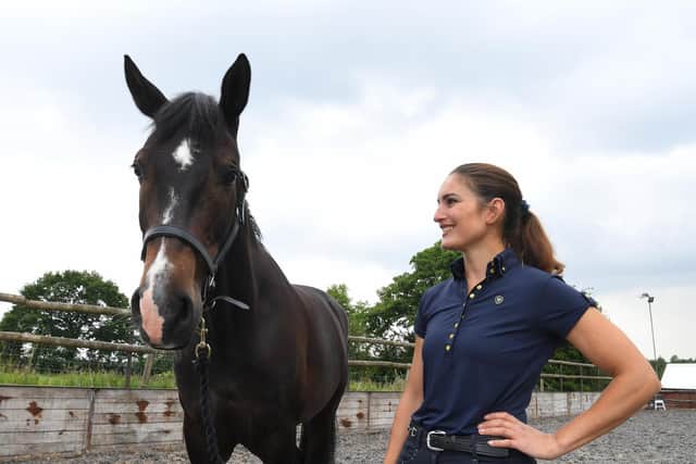 Jasmine Gleave says that horses are often "in tune" with people's emotions