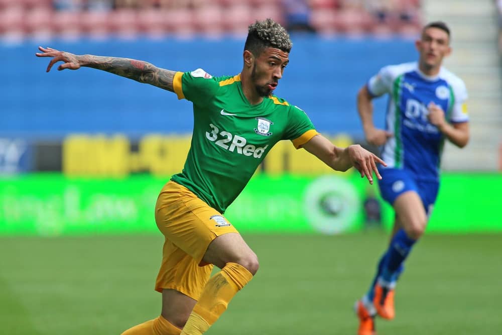 Preston winger Josh Ginnelly has been on loan at Bristol Rovers