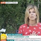 Kate Garraway speaking about her husband Derek Drapers battle with coronavirus on ITV's Good Morning Britain on Friday (June 5). Credit: ITV