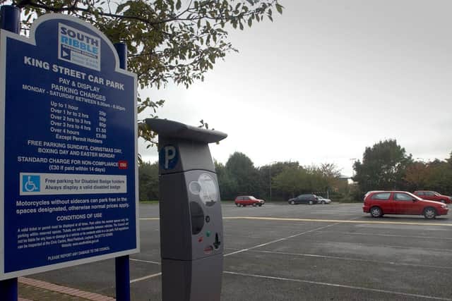 Car parking charges are being reintroduced from Monday