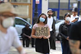 The Black Lives Matter protest in Preston