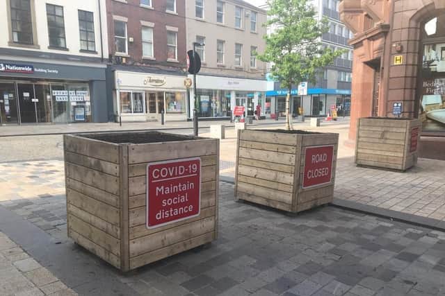 The road closures at the junctions with Fishergate came into effect on Sunday evening (June 15) ahead of the reopening of high street shops today