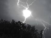 Tom Morton's picture of lightning over Lytham