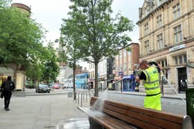 The city centre has undergone a deep clean ahead of today's re-opening of the high street. Pic credit: Donna Clifford Photography