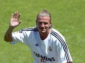 David Beckham joined Real Madrid on June 17, 2003