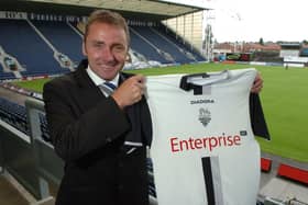 Paul Simpson after being appointed Preston North End manager