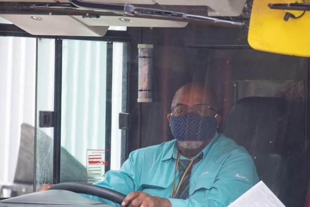 Bus drivers are particularly vulnerable to coronavirus due to their constant interaction with members of the public. Credit: Dominic Lipinski/PA