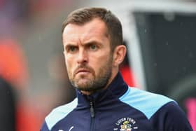 Nathan Jones was re-appointed Luton manager during the lockdown after 16 months away