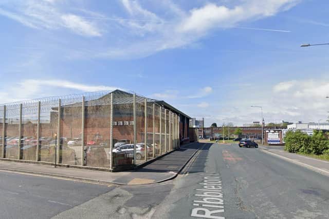 Dickson has been spotted in Ribbleton Lane, near HMP Preston, this week. Pic: Google