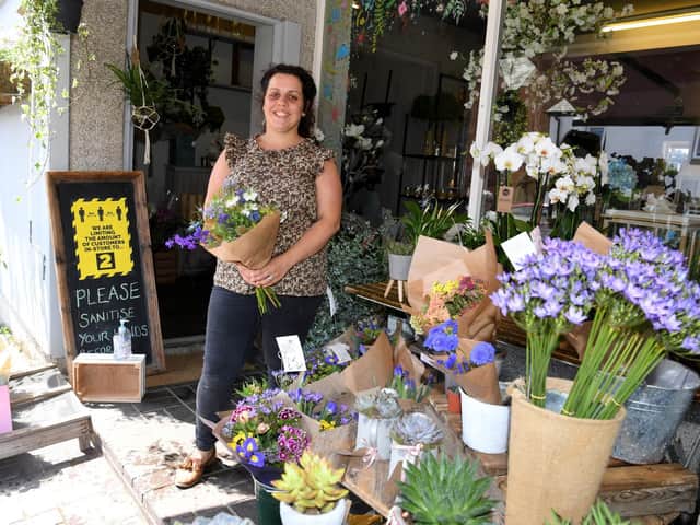 Leah Loftus of The Flower Shop in Garstang thanks her loyal customers and new ones too for their support during the Covid-19 pandemic.