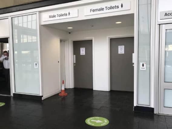 No go area - but Preston Bus Station toilets could be reopened soon.