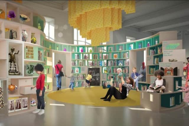 How the children's space could look.