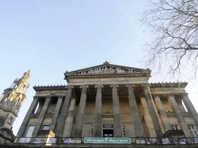 The Harris has looked down on Preston's Flag market for 125 years.