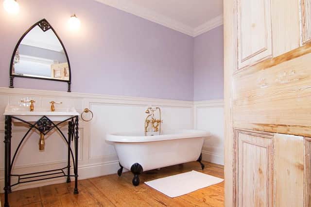 Bathroom at Melling Hall.