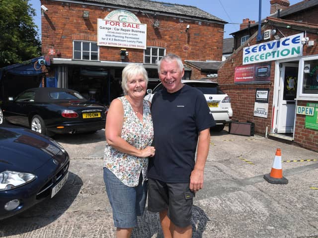 Diane and Tony Willetts have owned Croston's Central Garage for 28 years